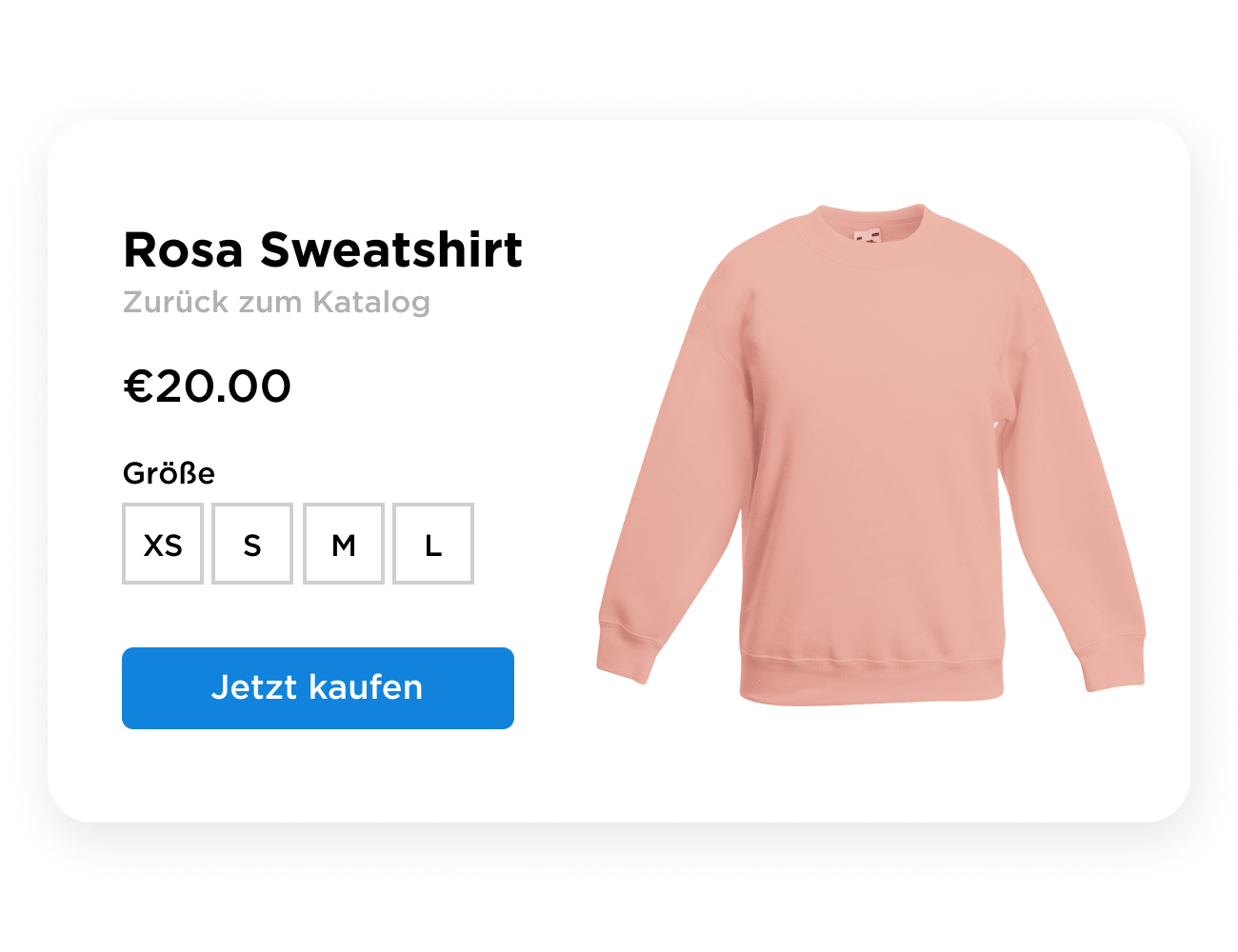 Füge deiner Website eine „Jetzt kaufen”-Schaltfläche hinzu