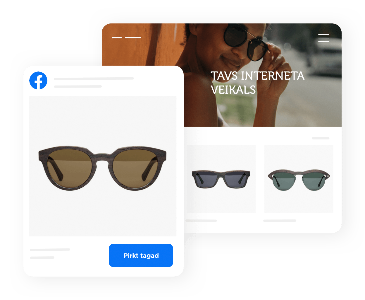 Izveido Facebook veikalu dažu minūšu laikāIzveido Facebook veikalu dažu minūšu laikā